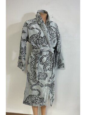 Desmond & Dempsey Jaguar Robe Womens Small